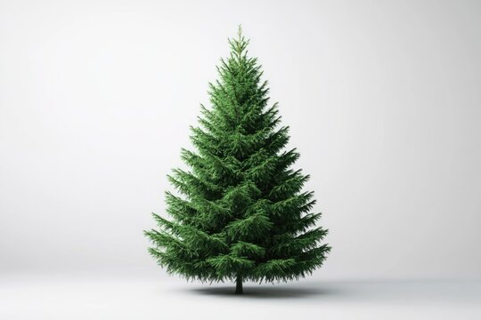 Christmas tree  Christmas tree  Illustration of Christmas tree in a full length image