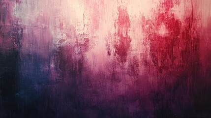 Abstract Red and Purple Painted Canvas Texture