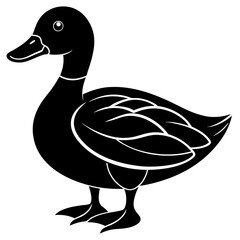 illustration of a duck