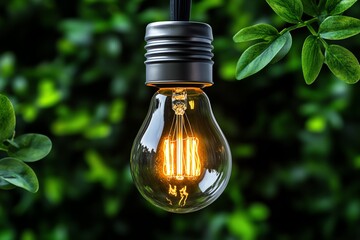 Carbon footprint, energy conservation, turning off lights saves electricity and reduces emissions