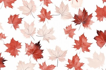 Fototapeta premium Maple leaf backgrounds wallpaper pattern.