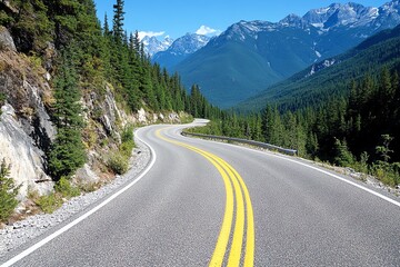 Fototapeta premium Forever summer, endless road trips, open highways create the perfect conditions for adventure