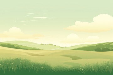 Field green backgrounds landscape.