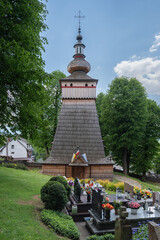 Grackokatolicka Cerkiew Zaśnięcia Bogarodzicy w Andrzejówce w Beskidzie Sądeckim © TM 360