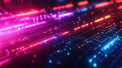 Neon Circuitry.
