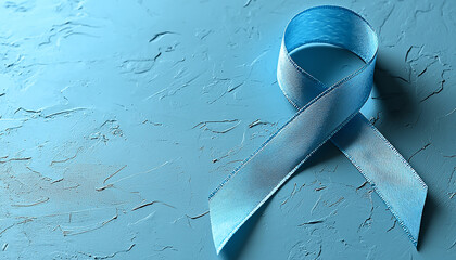 Breast cancer ribbon sewing item support healthcare alertness generated by AI