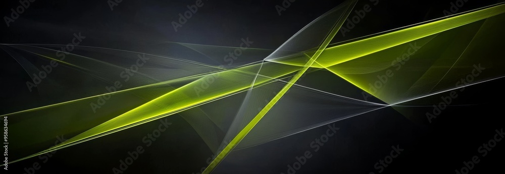 Poster black and green dark backgrounds are light with gradients on surface with templates and metal textur