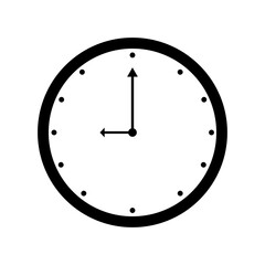 clock icon and different times collage