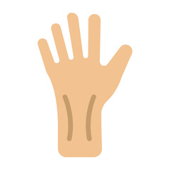 Wrists Vector Flat Icon Design