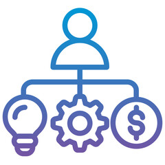 Resource Allocation Icon