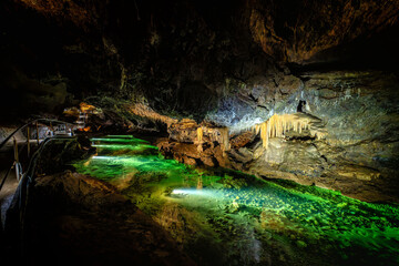 Karst Cave of Liberty (Slovak: Demänovská jaskyňa slobody) is a karst cave in the Low Tatras in the valley - it is the most visited tourist cave in Slovakia.