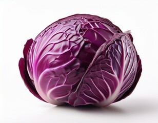 Obraz premium A close-up view of red cabbage including various shapes and presentations.