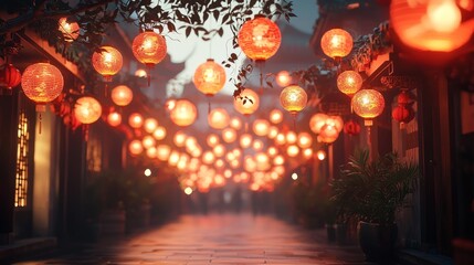 Chinese Lanterns Alleyway.