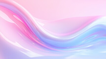 Fototapeta premium A pink and blue wave with a white background