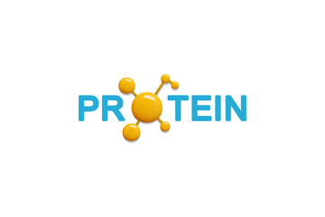 Vector is the word protein from amino acids to complex protein molecules. Protein is a polymer (polypeptide) formed from a chain of amino acids.