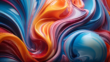 Obraz premium Colorful Abstract Graphics Background 