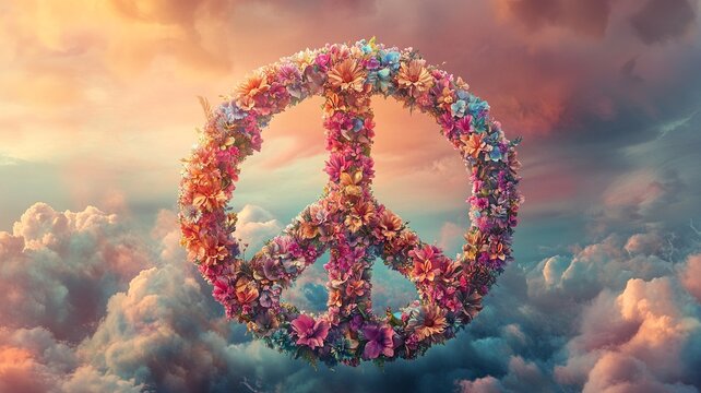 A peaceful design commemorating Peace Day