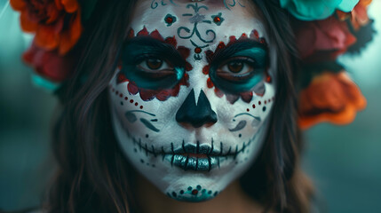 Day The Dead Parade Mexico City