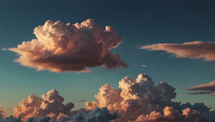 sunset over the mountains