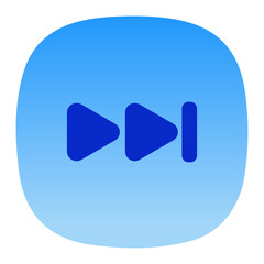 gradient forward button