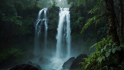 waterfall in the forest