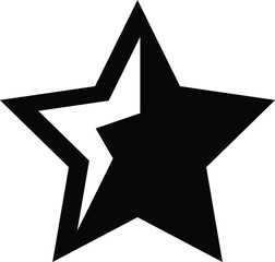 Sparkle Star Icon Set Vector Stock Illustration Different Forms of Stars Constellations Galaxies