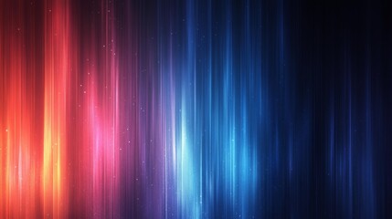 Abstract Neon Light Streaks Generative AI