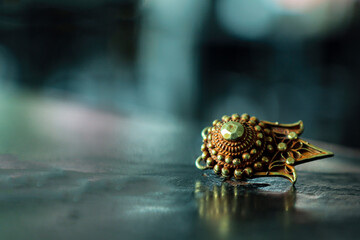 Ancient gold earrings