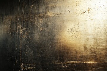 Obraz premium Textured Gold and Black Metal Surface