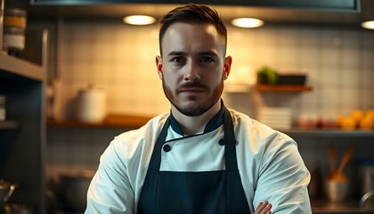 Fototapeta premium portrait of a chef