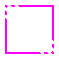 frame square modern vector