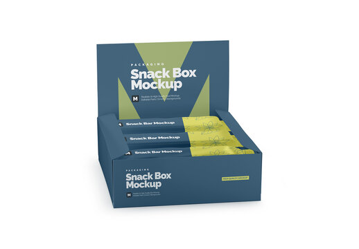 Snack Box Mockup