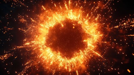 Ring of Fire, Abstract Sparkles