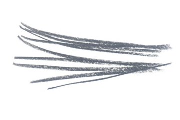 pencil strip line stroke, line brush stroke in style on white background for design in your work business concept.