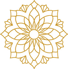 Mandala Design round