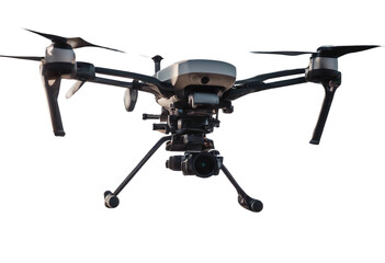 Drone isolated on transparent background background