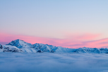 Mer de nuage Semnoz 