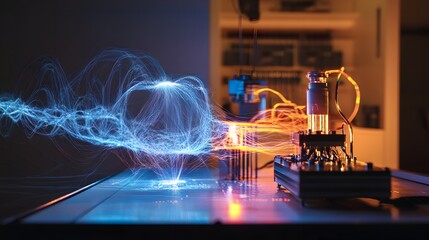 Simulated Electromagnetic Experiment Unveiling Physics Principles