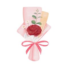 Flower and leaf