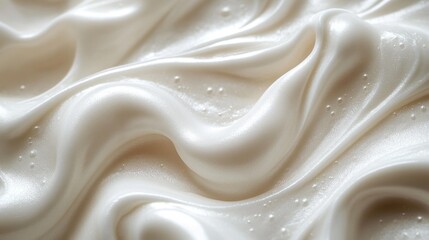 Obraz premium Smooth Cream Texture Generative AI