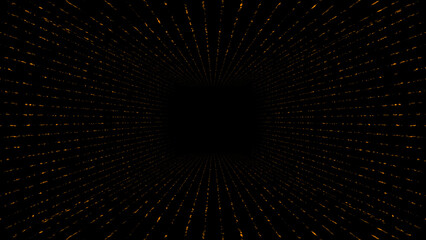 Abstract lighting texture background with lighting golden pattern black background full screen wallpaper