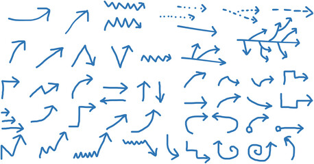 矢印のイラストセット