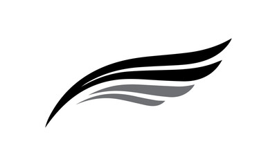 simple wings logo
