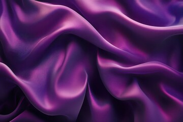 Fototapeta premium Abstract Purple Draped Fabric with Subtle Texture