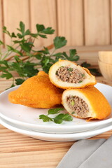 delicious fried and baked pastries, soft and crunchy on the plate or in your hand.