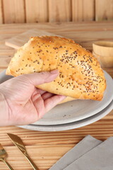 delicious fried and baked pastries, soft and crunchy on the plate or in your hand.