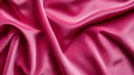 Luxurious Velvet Texture in Deep Rich Color with Subtle Sheen, Close-up with Copy Space for Text