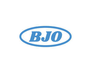 BJO logo design vector template. BJO