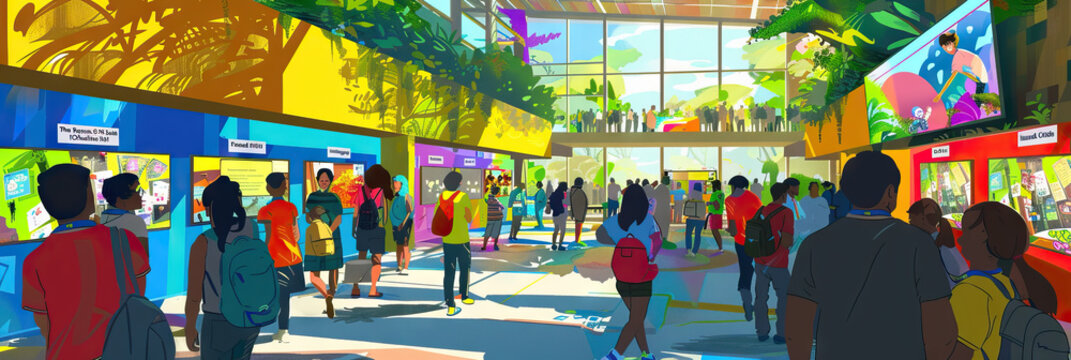 Knowledgeable Kingdom: A school-wide event featuring informational booths, interactive exhibits, and student presentations.