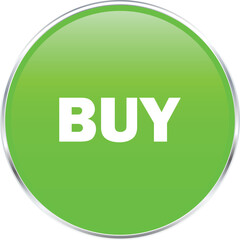 Buy Button in Green with silver, Buy icon in Green Trading Button Icon, Stock market template, Trading template